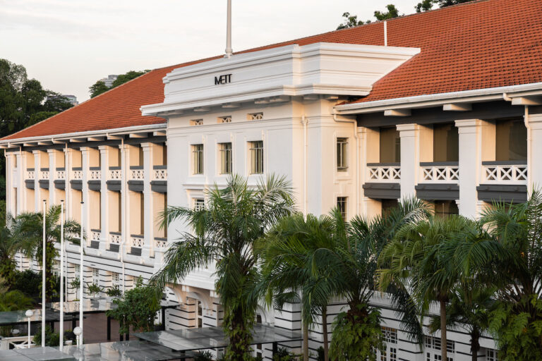 The City’s New Social Sanctuary: METT Singapore Arrives at Fort Canning METT Singapore Facade